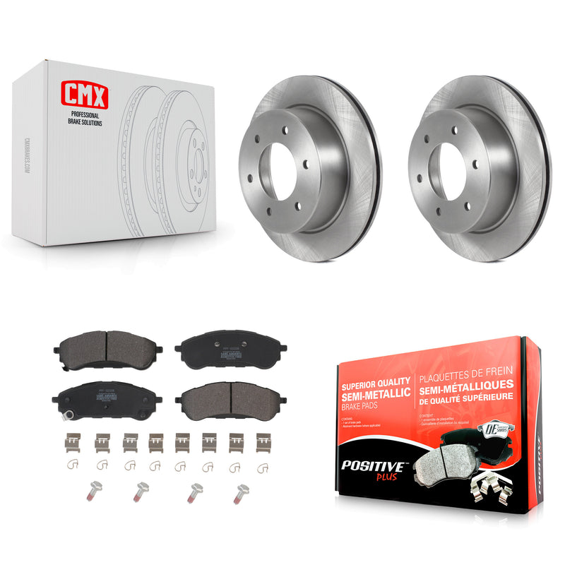 Transit Auto K8F-103626 Disc Brake Kit for 2019-2023 Ford Ranger - Rear product image