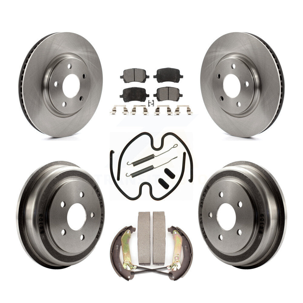 Transit Auto K8F-103638 Disc Brake Kit for 2005-2007 Chevrolet Malibu - Front and Rear product image