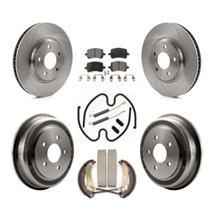 Transit Auto K8F-103638 Disc Brake Kit for 2005-2007 Chevrolet Malibu - Front and Rear product image