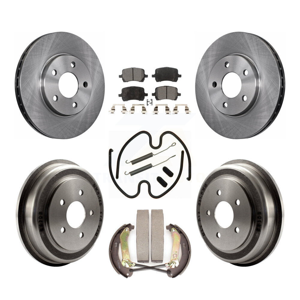 Transit Auto K8F-103639 Disc Brake Kit for 2005-2007 Chevrolet Malibu - Front and Rear product image