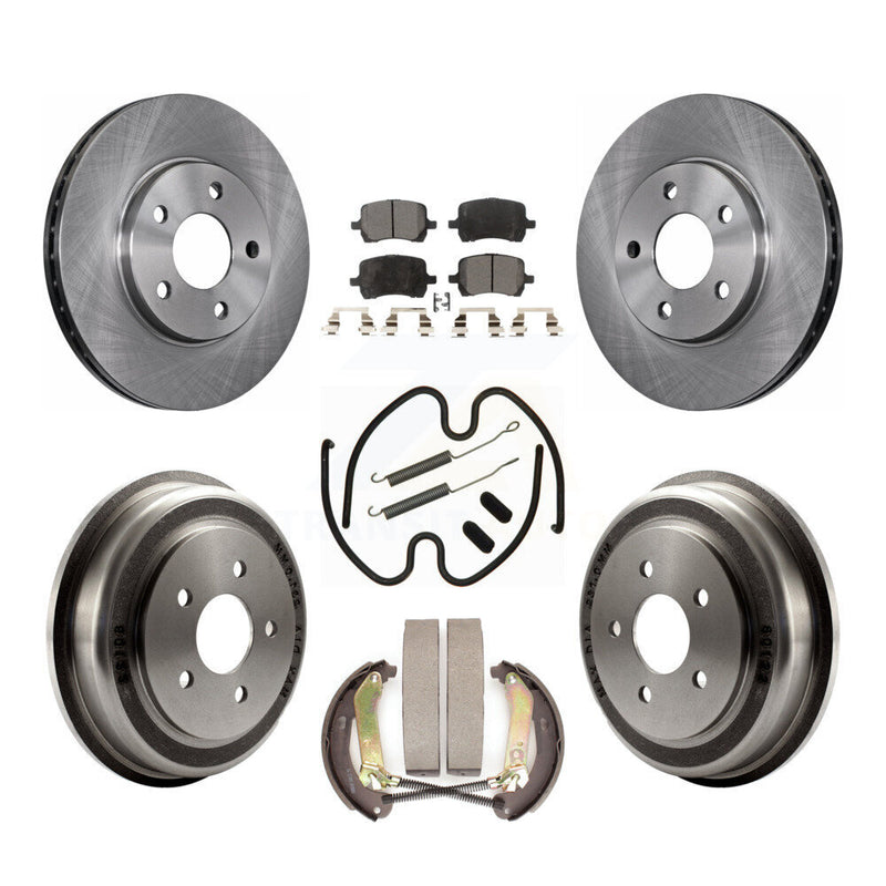 Transit Auto K8F-103639 Disc Brake Kit for 2005-2007 Chevrolet Malibu - Front and Rear product image
