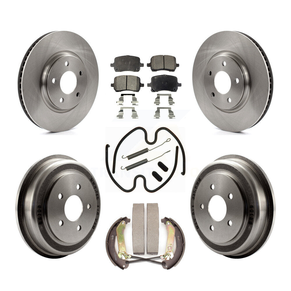 Transit Auto K8F-103640 Disc Brake Kit for 2005-2006 Chevrolet Malibu - Front and Rear product image