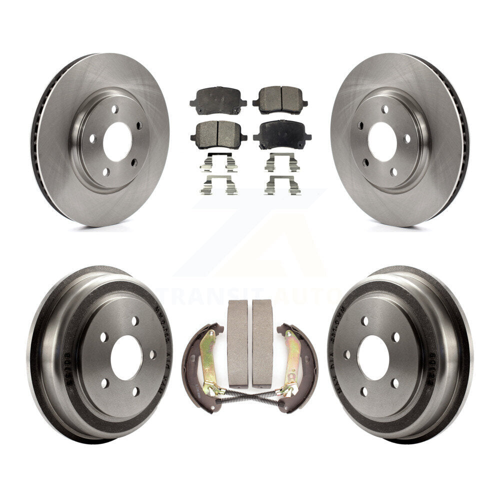 Transit Auto K8F-103642 Disc Brake Kit for 2005-2006 Chevrolet Malibu - Front and Rear product image