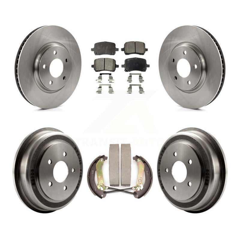 Transit Auto K8F-103642 Disc Brake Kit for 2005-2006 Chevrolet Malibu - Front and Rear product image