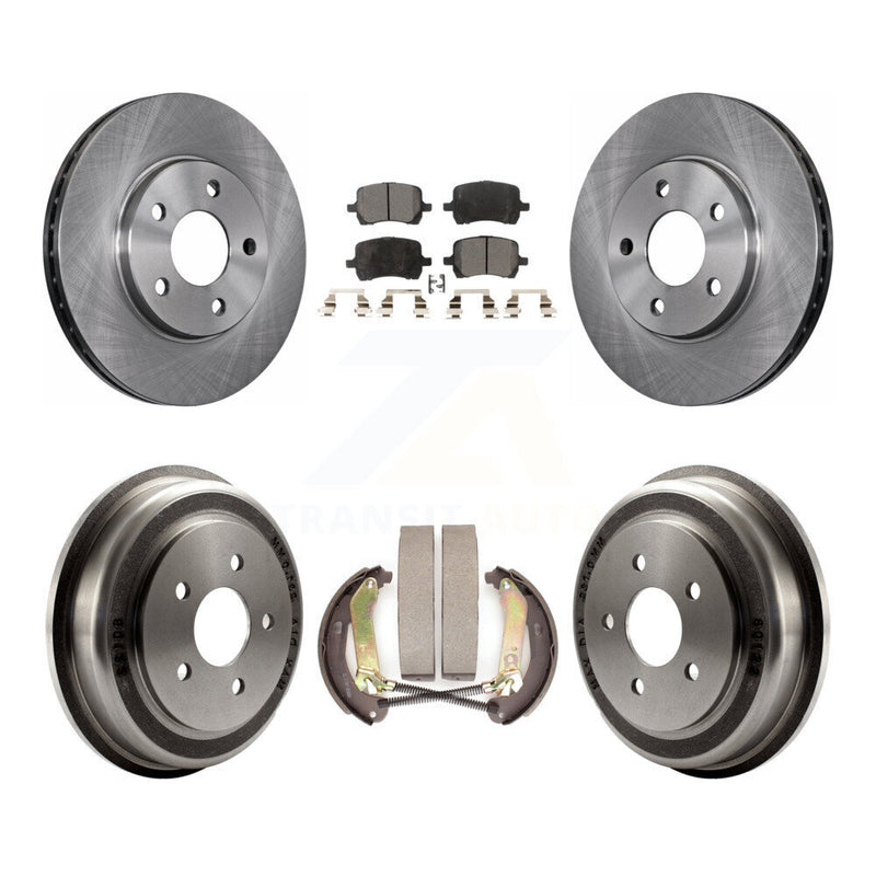 Transit Auto K8F-103645 Disc Brake Kit for 2005-2007 Chevrolet Malibu - Front and Rear product image