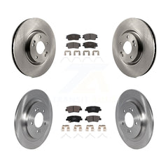 Transit Auto K8F-103658 Disc Brake Kit for 2017-2022 Kia Sportage - Front and Rear product image