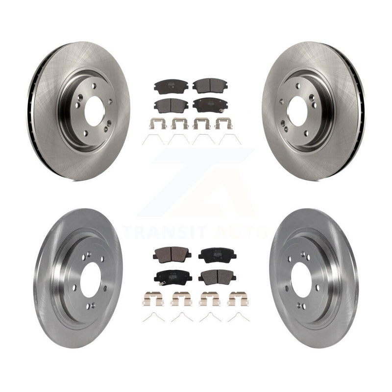 Transit Auto K8F-103658 Disc Brake Kit for 2017-2022 Kia Sportage - Front and Rear product image