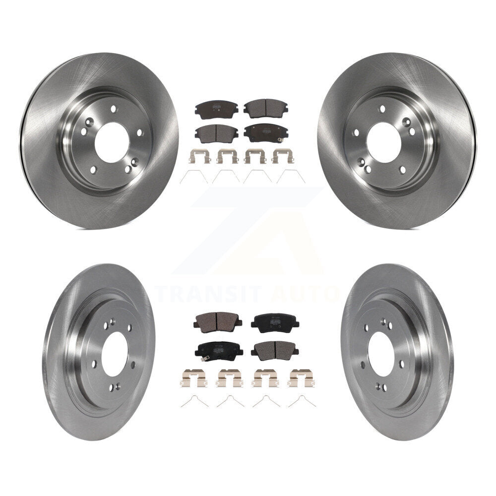 Transit Auto K8F-103659 Disc Brake Kit for 2017-2022 Hyundai Tucson, Kia Sportage - Front and Rear product image