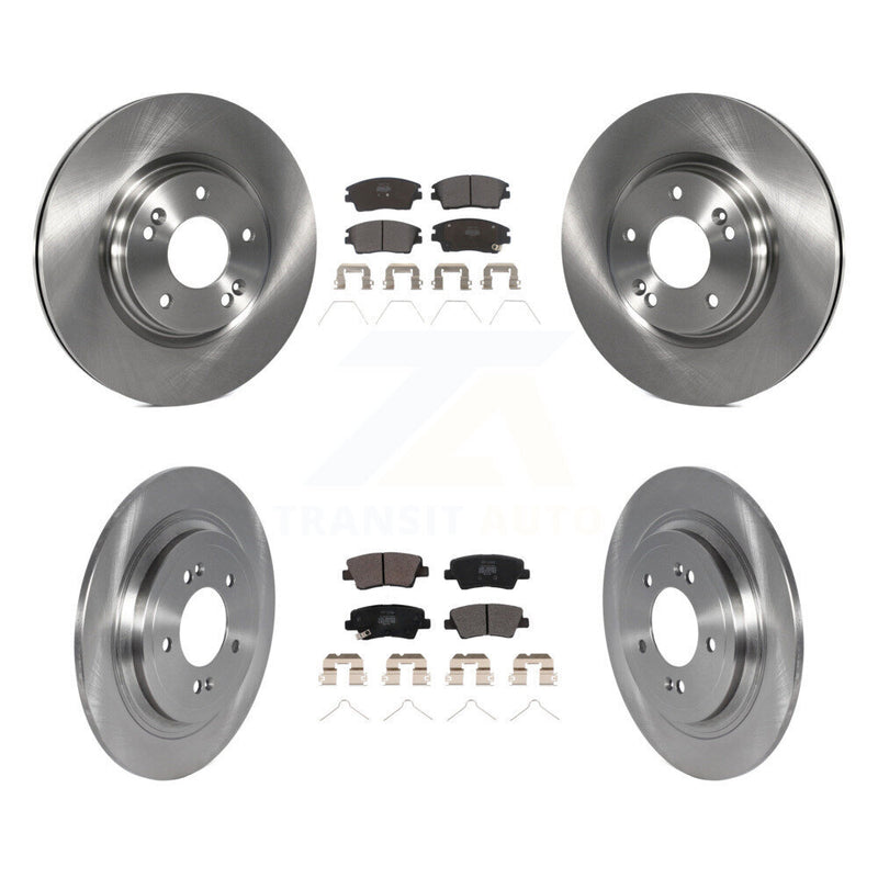 Transit Auto K8F-103659 Disc Brake Kit for 2017-2022 Hyundai Tucson, Kia Sportage - Front and Rear product image