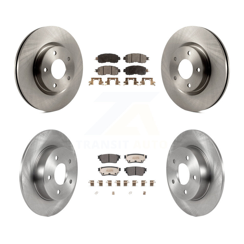 Transit Auto K8F-103662 Disc Brake Kit for 2019-2023 Nissan Altima - Front and Rear product image