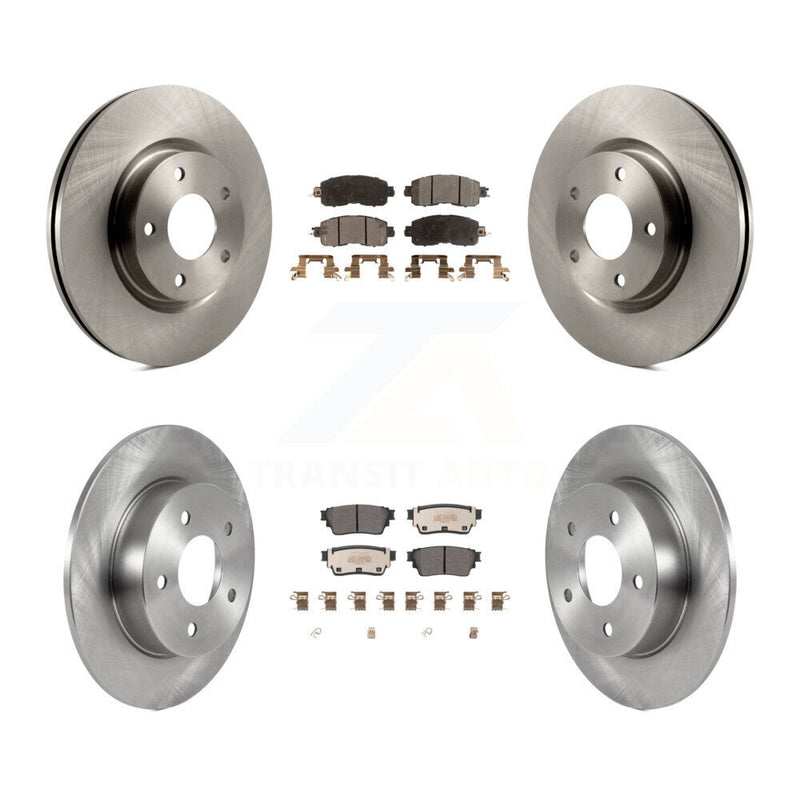 Transit Auto K8F-103662 Disc Brake Kit for 2019-2023 Nissan Altima - Front and Rear product image