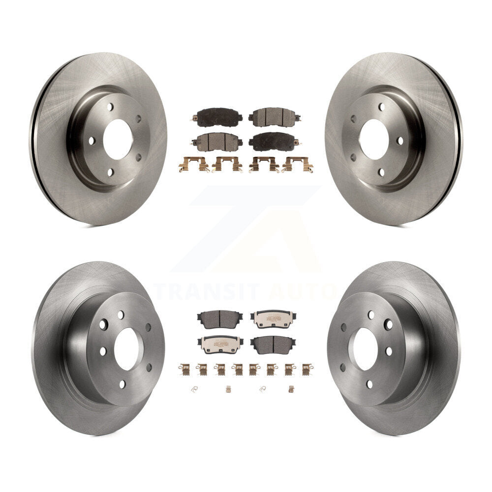 Transit Auto K8F-103663 Disc Brake Kit for 2019-2020 Nissan Altima - Front and Rear product image
