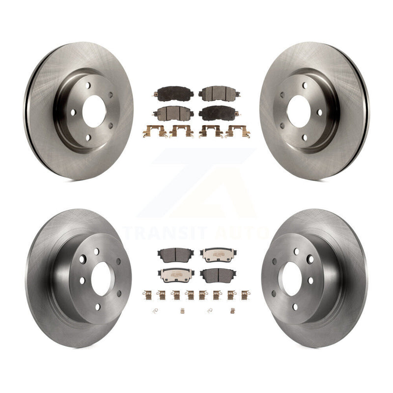 Transit Auto K8F-103663 Disc Brake Kit for 2019-2020 Nissan Altima - Front and Rear product image
