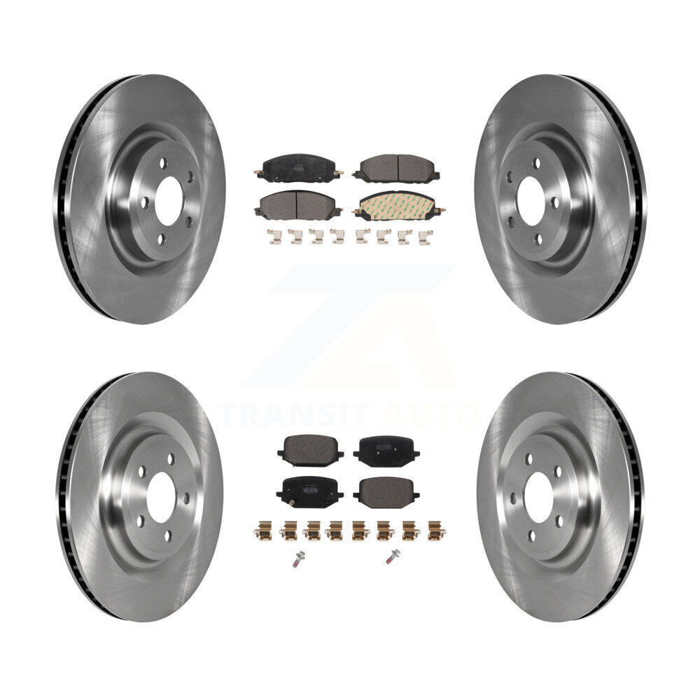 Transit Auto K8F-103664 Disc Brake Kit for 2020-2023 Lincoln Aviator, Ford Police Interceptor Utility - Front and Rear product image