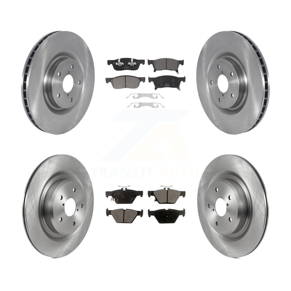 Transit Auto K8F-103666 Disc Brake Kit for 2019-2024 Subaru Ascent - Front and Rear product image