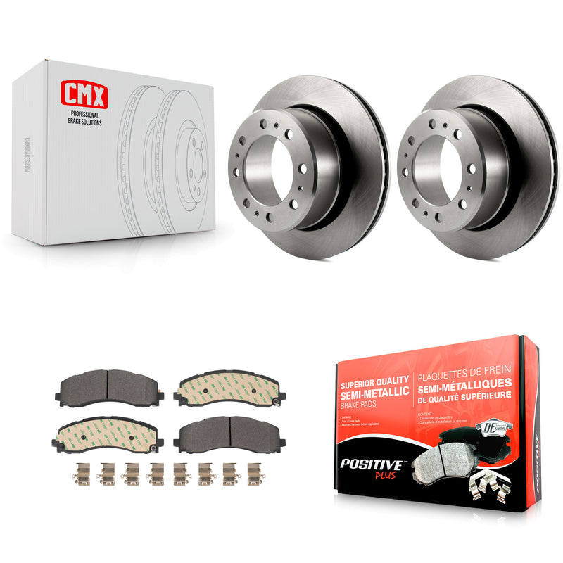 Transit Auto K8F-103673 Disc Brake Kit for 2019-2024 Ram 2500, Ram 3500 - Rear product image