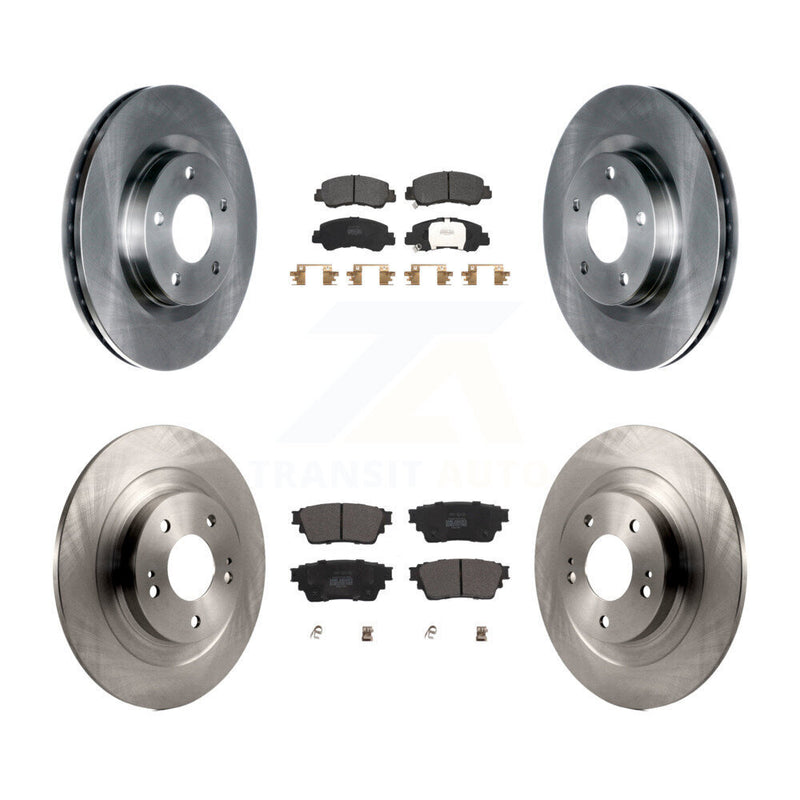 Transit Auto K8F-103678 Disc Brake Kit for 2018-2022 Mitsubishi Eclipse Cross - Front and Rear product image