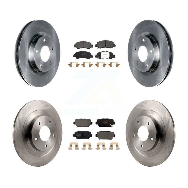 Transit Auto K8F-103679 Disc Brake Kit for 2018-2022 Mitsubishi Eclipse Cross - Front and Rear product image