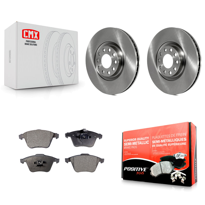 Transit Auto K8F-103685 Disc Brake Kit for 2002-2004 Audi A6 Quattro - Front product image