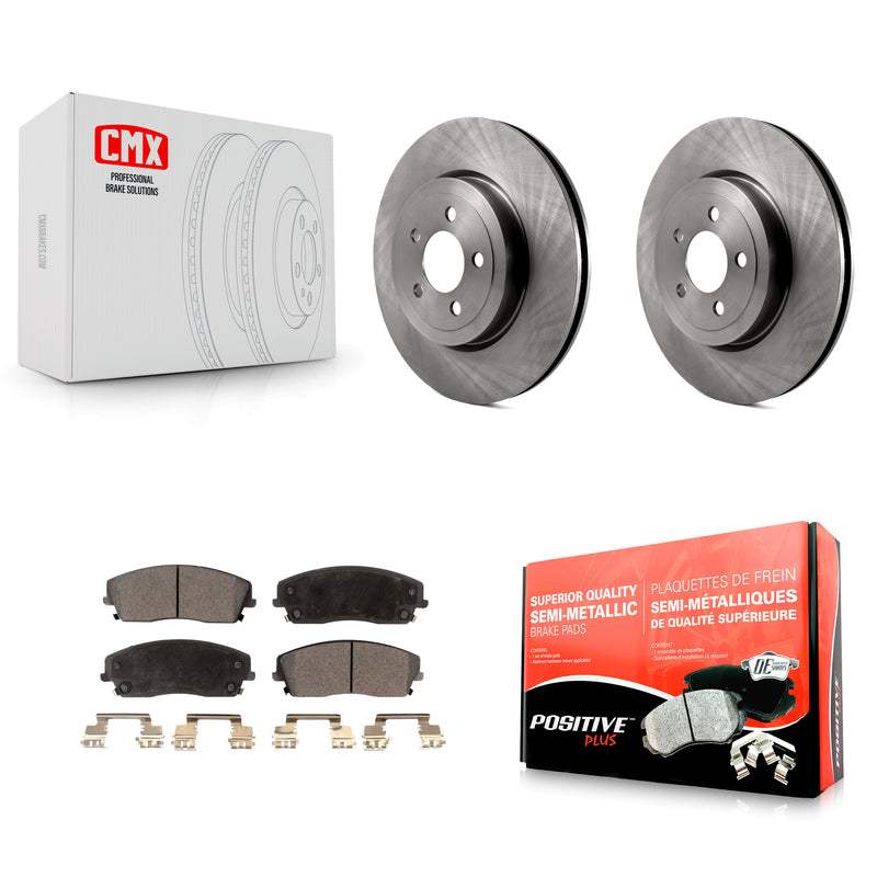 Transit Auto K8F-103690 Disc Brake Kit for 2015-2018 Dodge Charger - Front product image