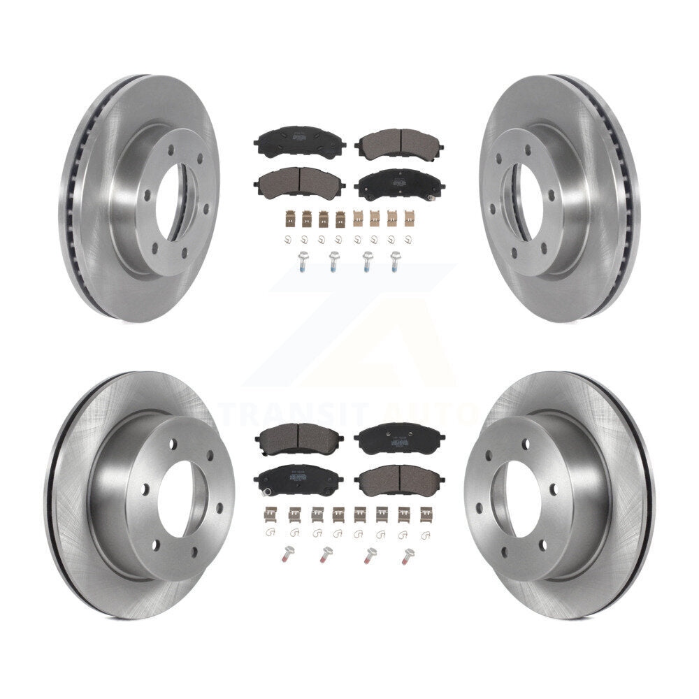 Transit Auto K8F-103691 Disc Brake Kit for 2019-2023 Ford Ranger - Front and Rear product image