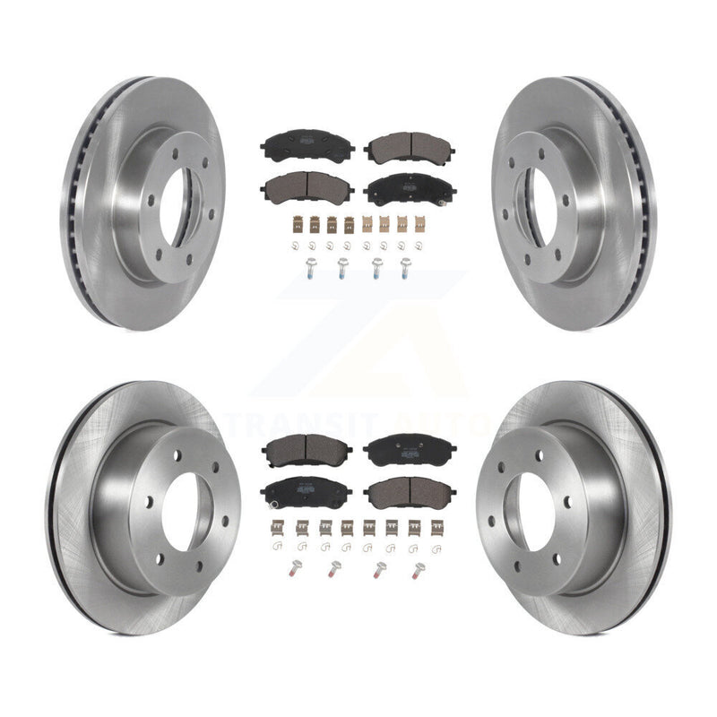 Transit Auto K8F-103691 Disc Brake Kit for 2019-2023 Ford Ranger - Front and Rear product image