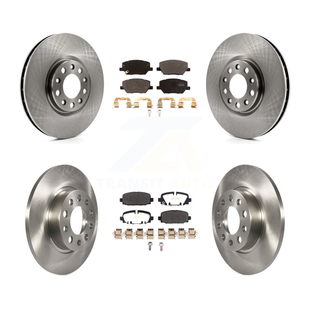 Transit Auto K8F-103692 Disc Brake Kit for 2018-2022 Jeep Compass - Front and Rear product image