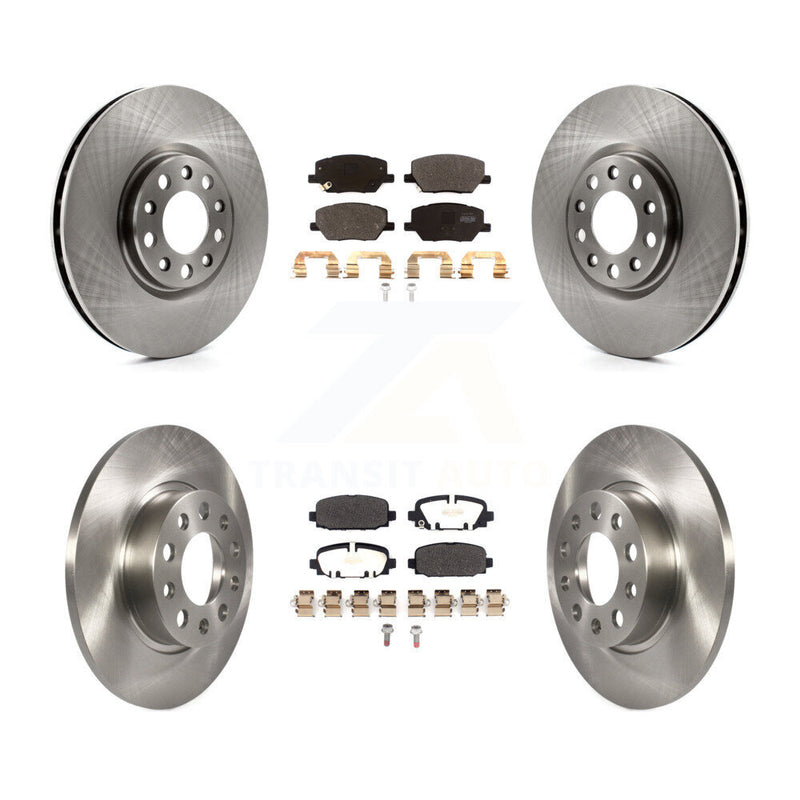Transit Auto K8F-103692 Disc Brake Kit for 2018-2022 Jeep Compass - Front and Rear product image