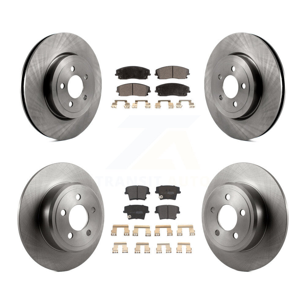 Transit Auto K8F-103693 Disc Brake Kit for 2015-2018 Dodge Charger - Front and Rear product image