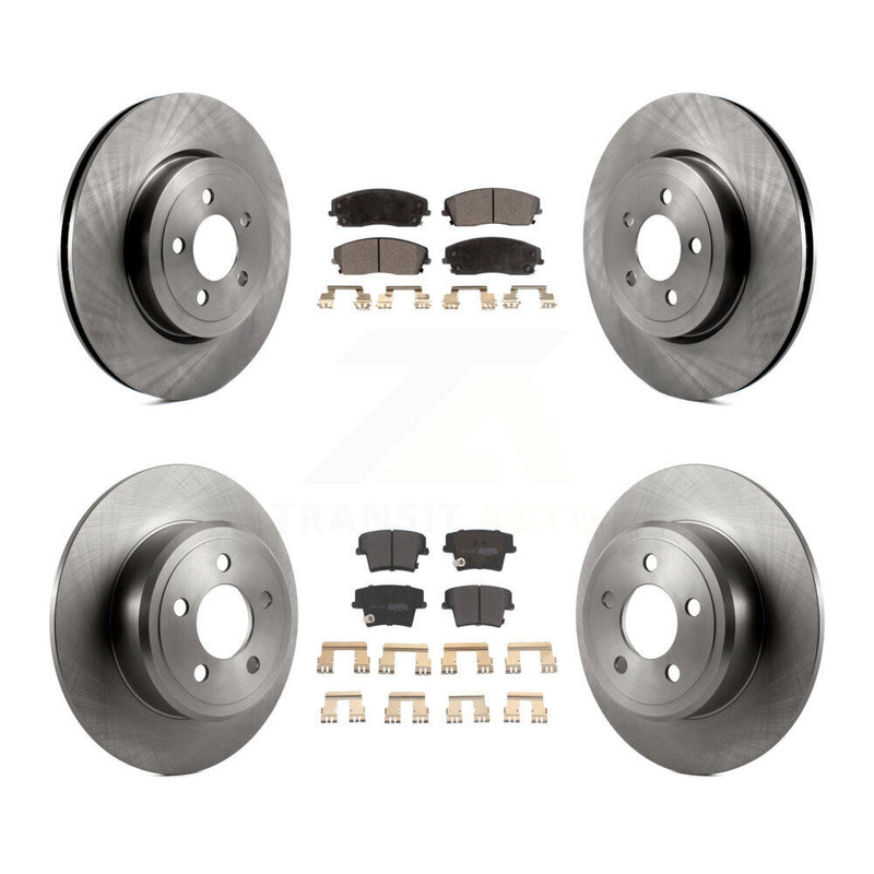 Transit Auto K8F-103693 Disc Brake Kit for 2015-2018 Dodge Charger - Front and Rear product image