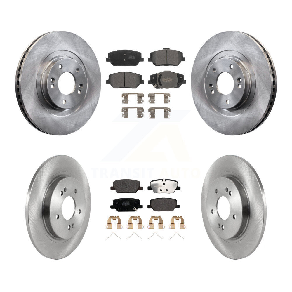 Transit Auto K8F-103698 Disc Brake Kit for 2019-2020 Hyundai Santa Fe - Front and Rear product image