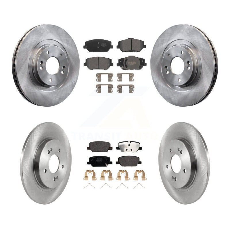 Transit Auto K8F-103698 Disc Brake Kit for 2019-2020 Hyundai Santa Fe - Front and Rear product image