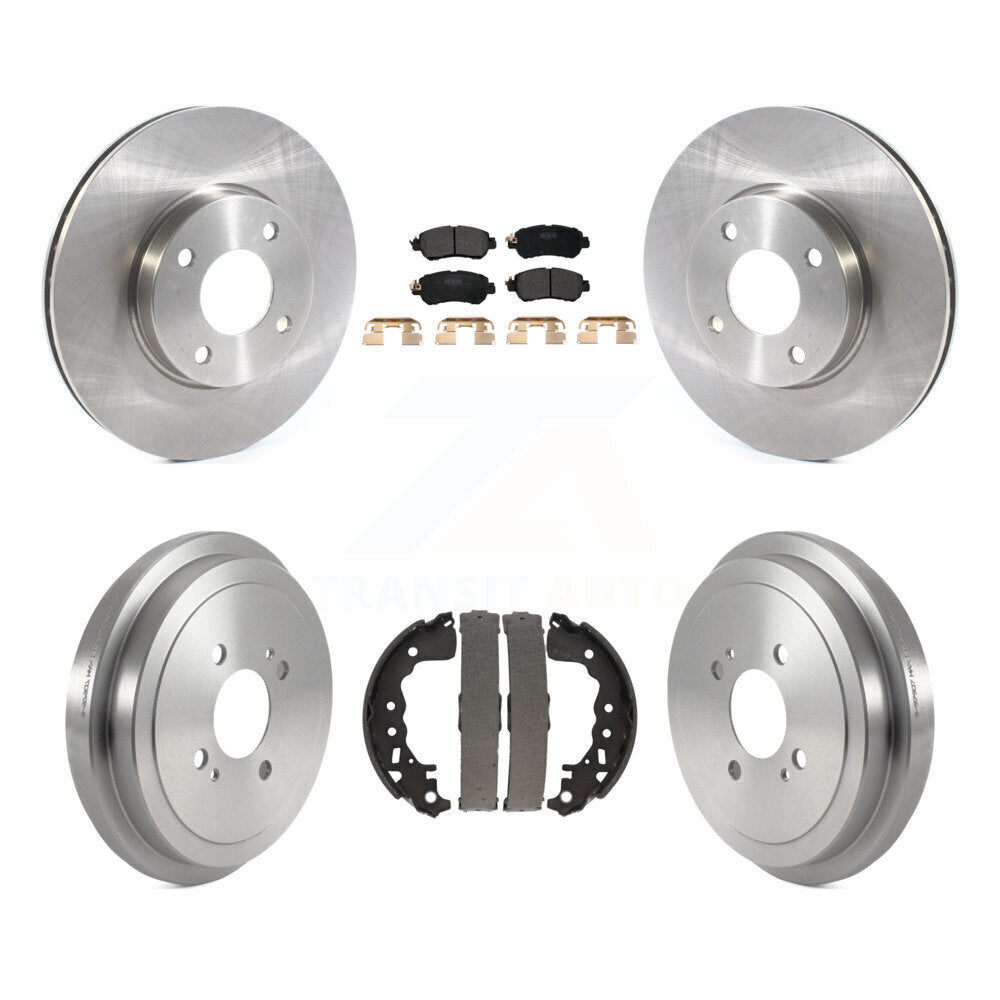Transit Auto K8F-103703 Disc Brake Kit for 2018-2021 Nissan Kicks, Nissan Versa - Front and Rear product image