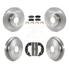 Transit Auto K8F-103703 Disc Brake Kit for 2018-2021 Nissan Kicks, Nissan Versa - Front and Rear product image