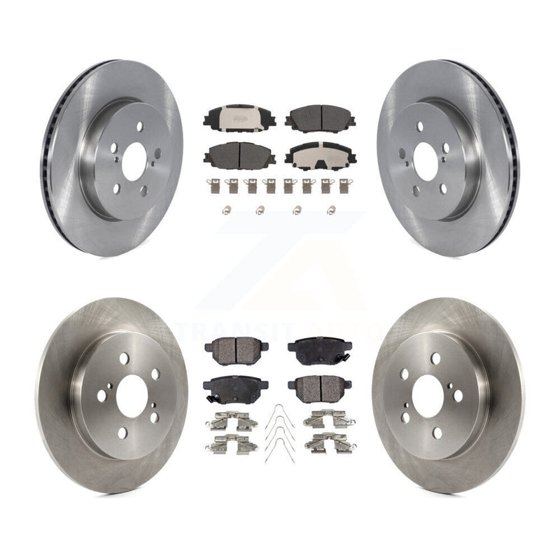 Transit Auto K8F-103710 Disc Brake Kit for 2020-2022 Toyota Corolla, Toyota Prius Prime - Front and Rear product image