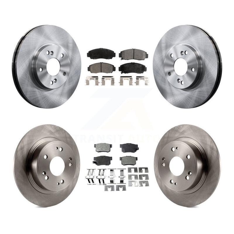 Transit Auto K8F-103717 Disc Brake Kit for 2006-2007 Honda Accord - Front and Rear product image