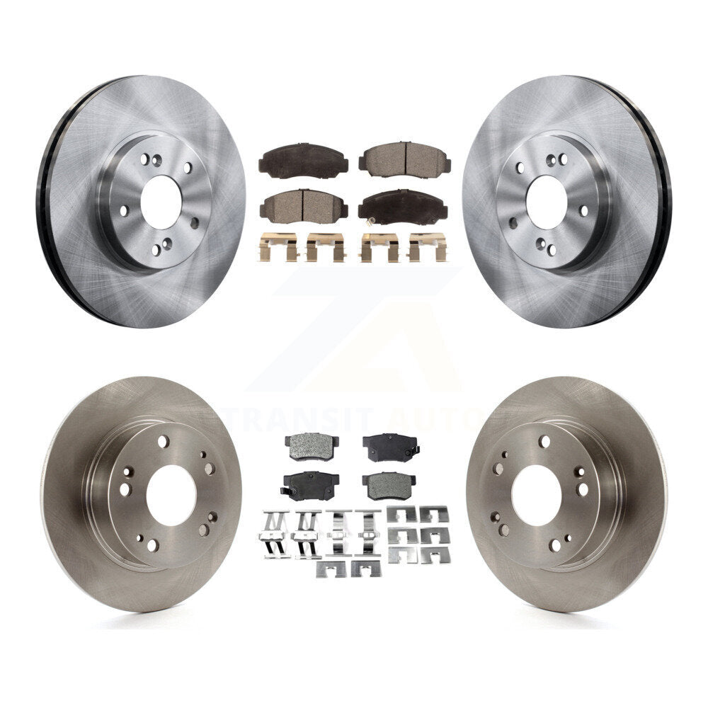 Transit Auto K8F-103718 Disc Brake Kit for 2005-2007 Honda Accord - Front and Rear product image