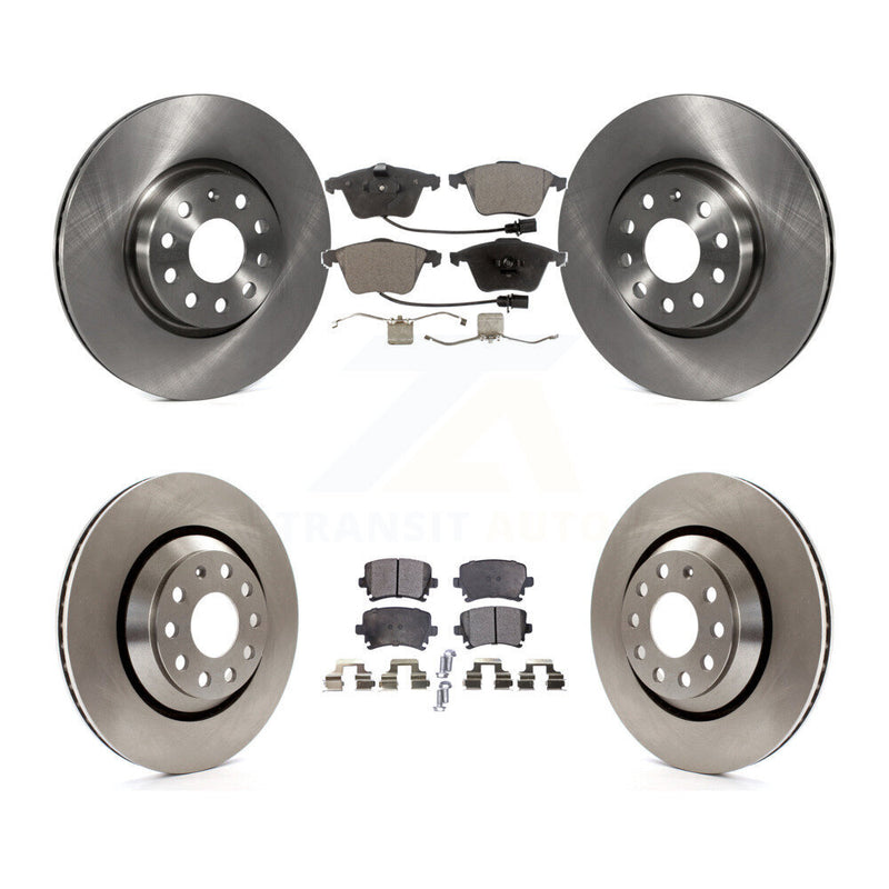 Transit Auto K8F-103721 Disc Brake Kit for 2008-2012 Volkswagen CC, Volkswagen R32 - Front and Rear product image
