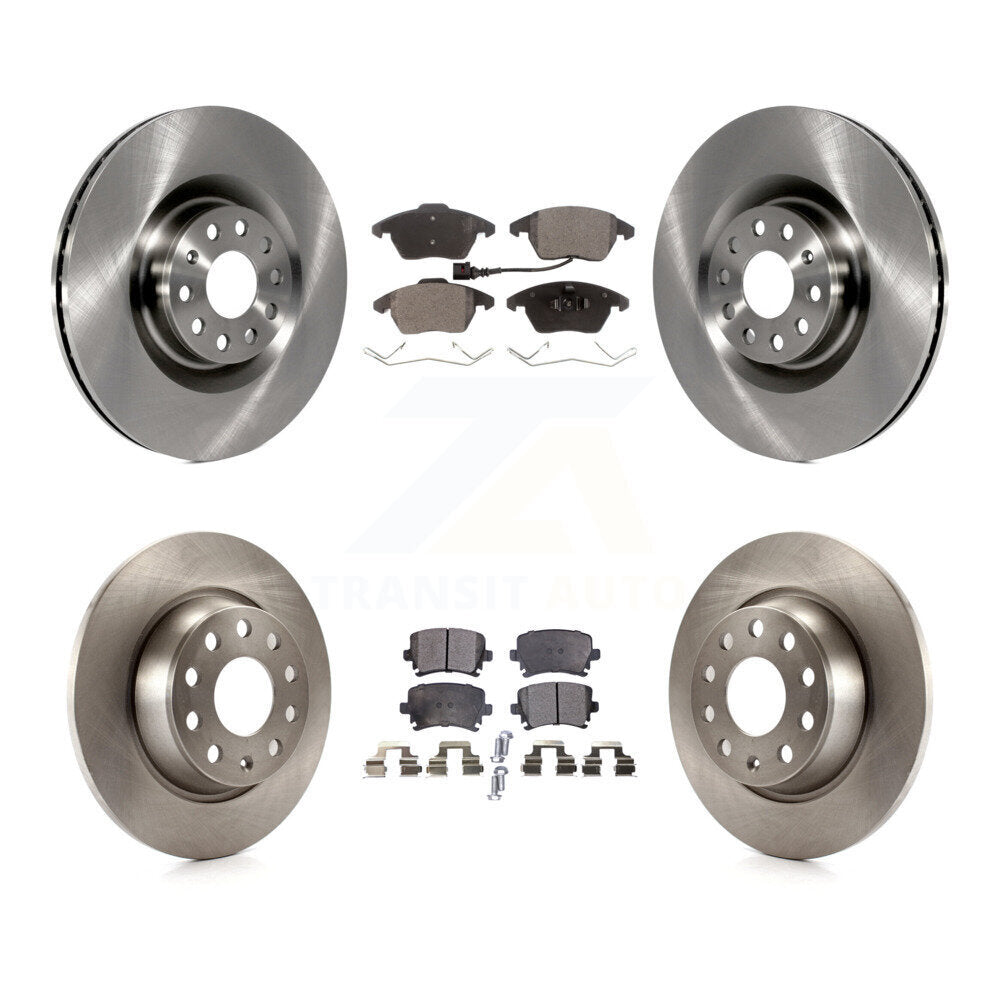 Transit Auto K8F-103722 Disc Brake Kit for 2009-2012 Volkswagen CC - Front and Rear product image