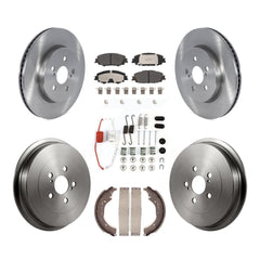 Transit Auto K8F-103725 Disc Brake Kit for 2019 Toyota Corolla - Front and Rear product image