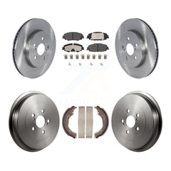 Transit Auto K8F-103730 Disc Brake Kit for 2019 Toyota Corolla - Front and Rear product image