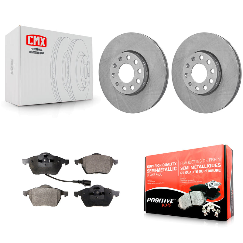 Transit Auto K8F-103743 Disc Brake Kit for 1992-1999 Audi A6 Quattro, Audi 100 Quattro - Front product image