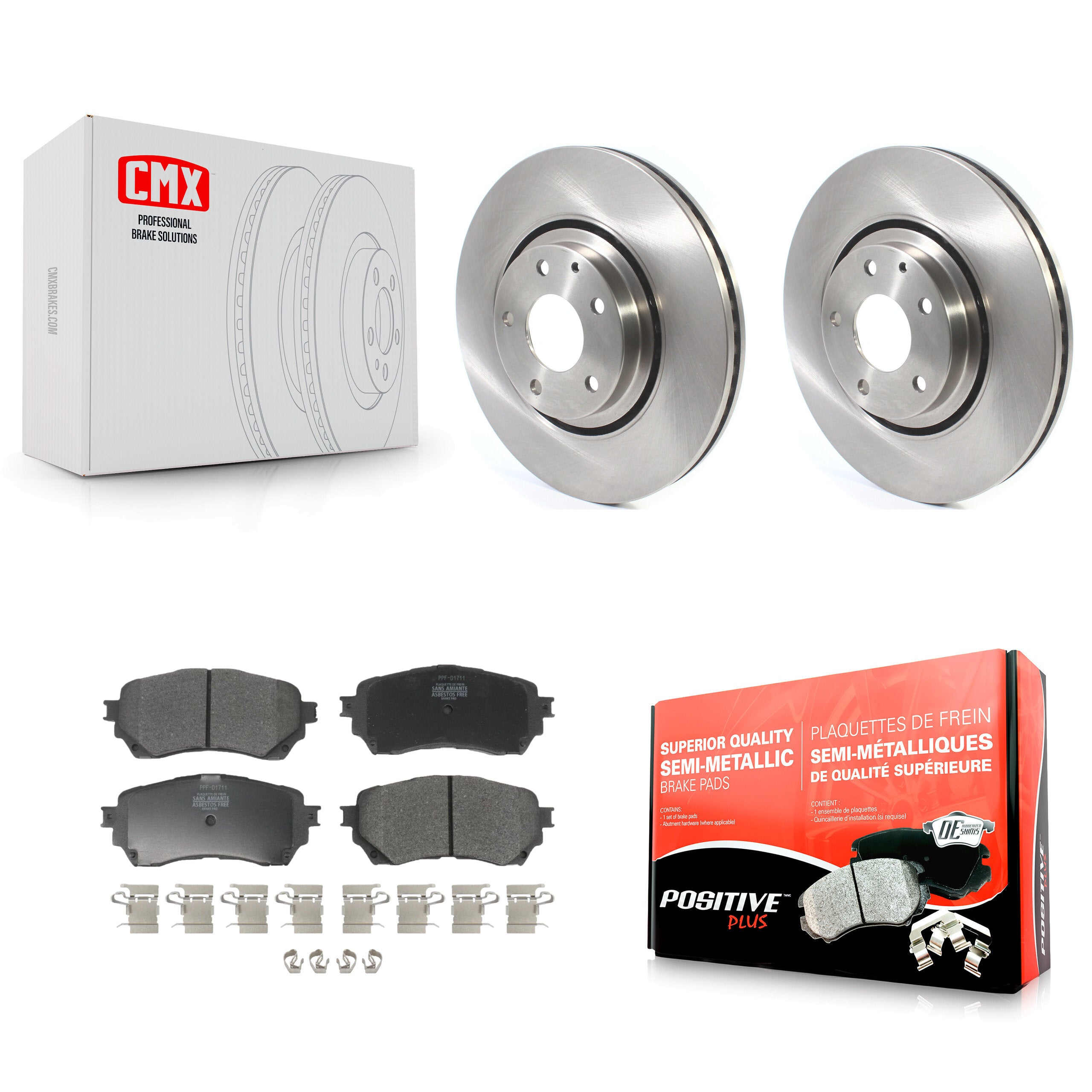 Transit Auto K8F-103744 Disc Brake Kit for 2021 Mazda 6 - Front product image