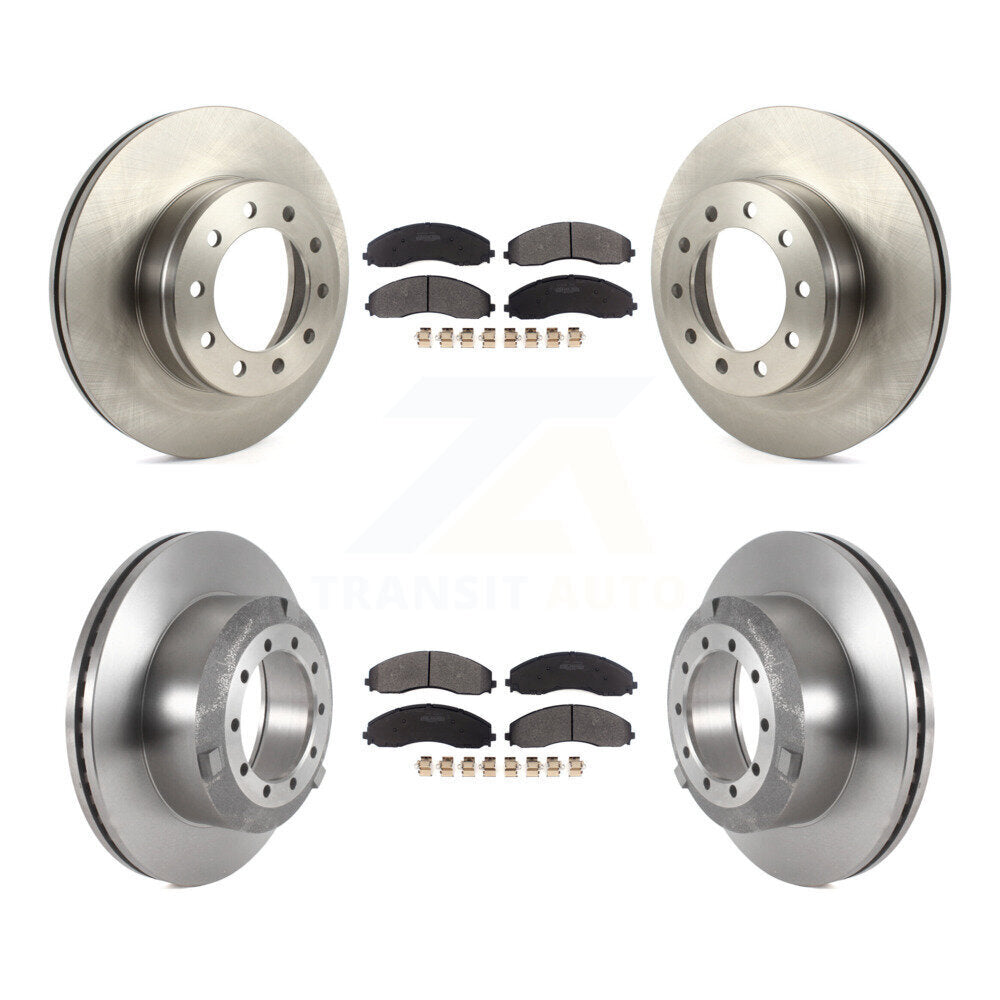 Transit Auto K8F-103748 Disc Brake Kit for 2017-2022 Ford F-550 Super Duty, Ford F-600 Super Duty, Ford F-450 Super Duty - Front and Rear product image