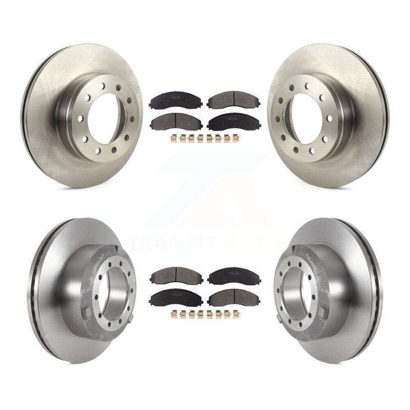 Transit Auto K8F-103748 Disc Brake Kit for 2017-2022 Ford F-550 Super Duty, Ford F-600 Super Duty, Ford F-450 Super Duty - Front and Rear product image