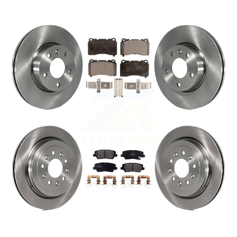 Transit Auto K8F-103753 Disc Brake Kit for 2019 Cadillac ATS - Front and Rear product image