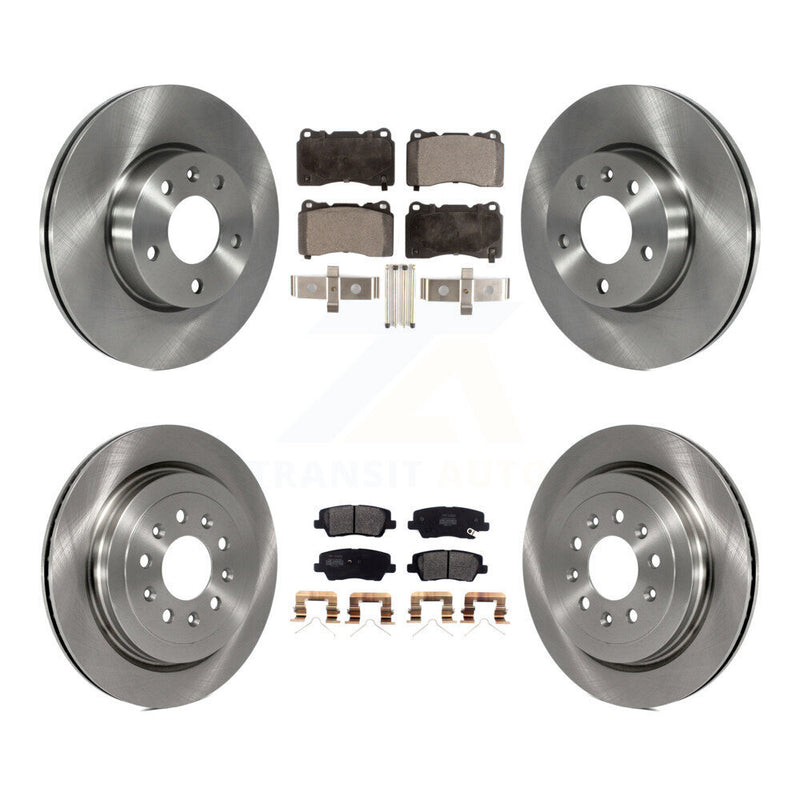 Transit Auto K8F-103753 Disc Brake Kit for 2019 Cadillac ATS - Front and Rear product image