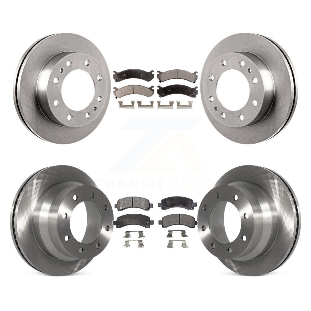 Transit Auto K8F-103758 Disc Brake Kit for 2016 Chevrolet Express 4500 - Front and Rear product image