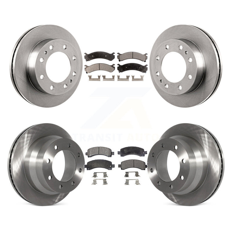 Transit Auto K8F-103758 Disc Brake Kit for 2016 Chevrolet Express 4500 - Front and Rear product image