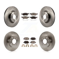 Transit Auto K8F-103760 Disc Brake Kit for 2018-2019 Fiat 500 - Front and Rear product image